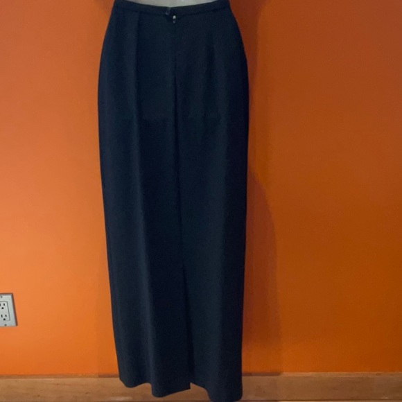 DOLCE & GABBANA Black Long Pencil Skirt sz40